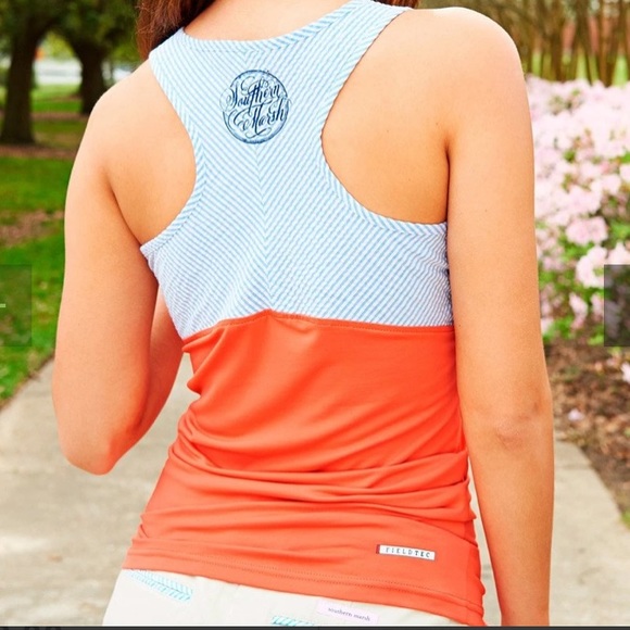 Southern Marsh FieldTec Racerback Yoga Tank - Picture 1 of 8